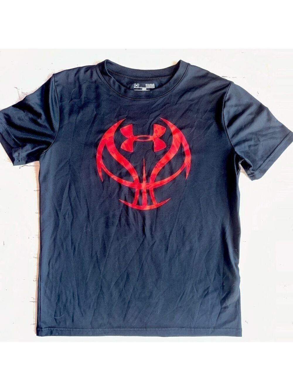 NWOT Youth Large Under Armour Heat Gear Loose Fit Basketball TShirt